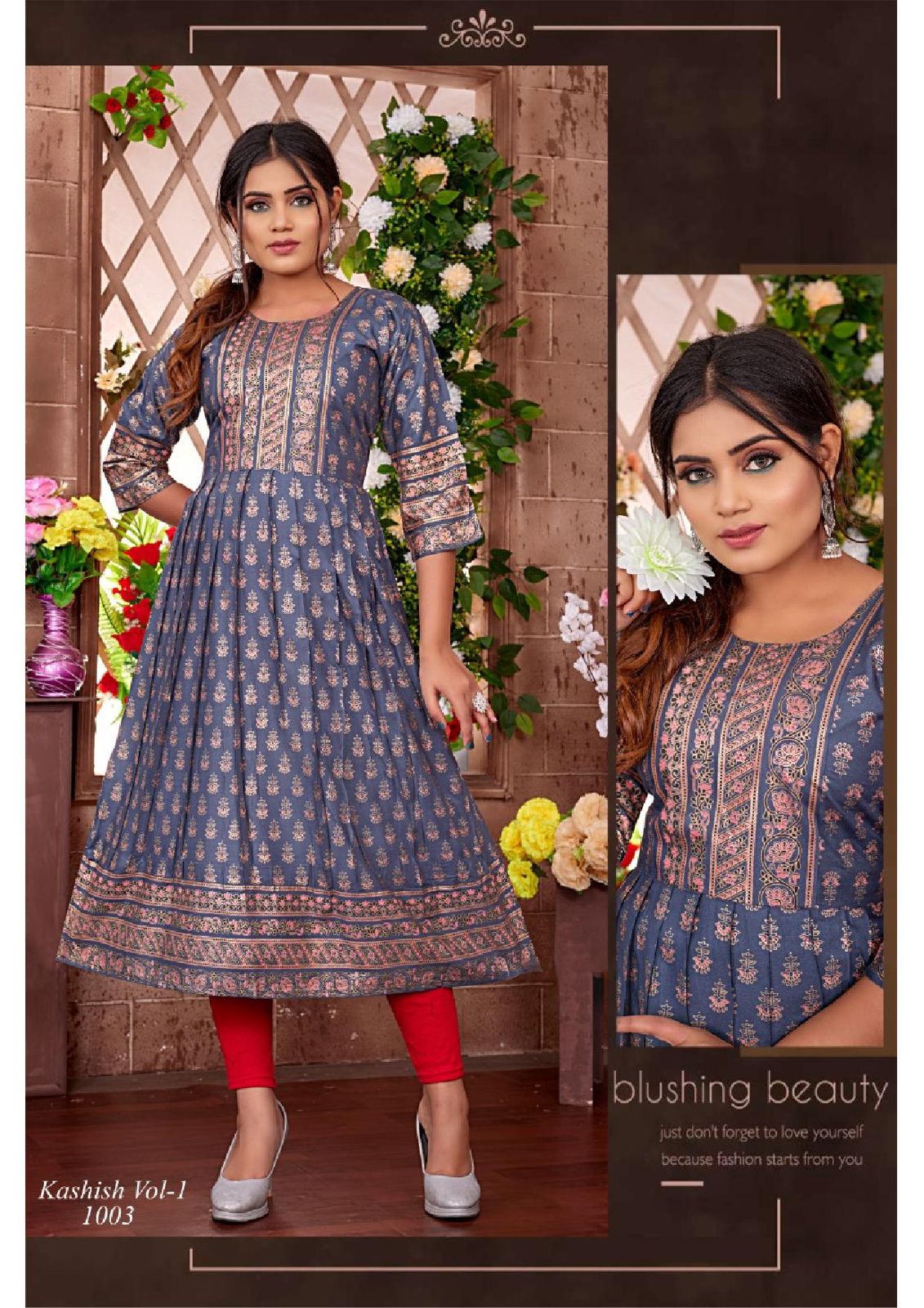 Trendy Kashish 1 Regular Wear Wholesale Anarkali Kurti Catalog
